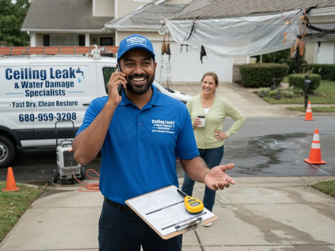 Ceiling Leak Cleanup Ellicott City, MD FAQs